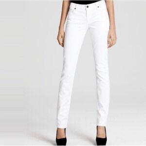 COH Citizens Of Humanity Jeans Women‎ 28 Cropped Skinny White Phantom Stretch